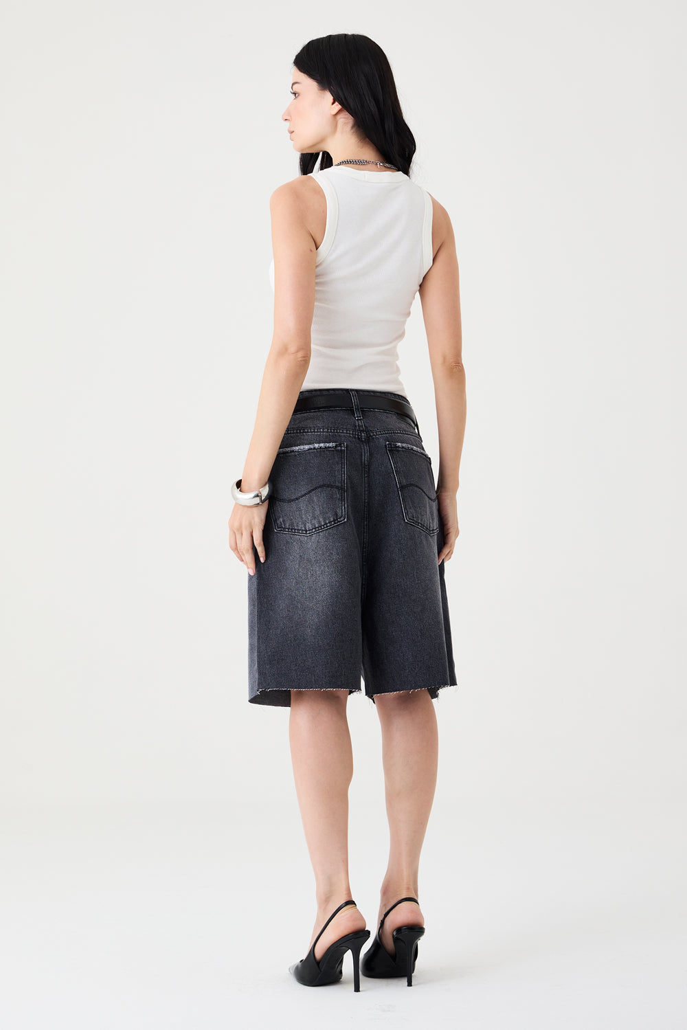 Bermuda Mia Jumbo – Jeans Black