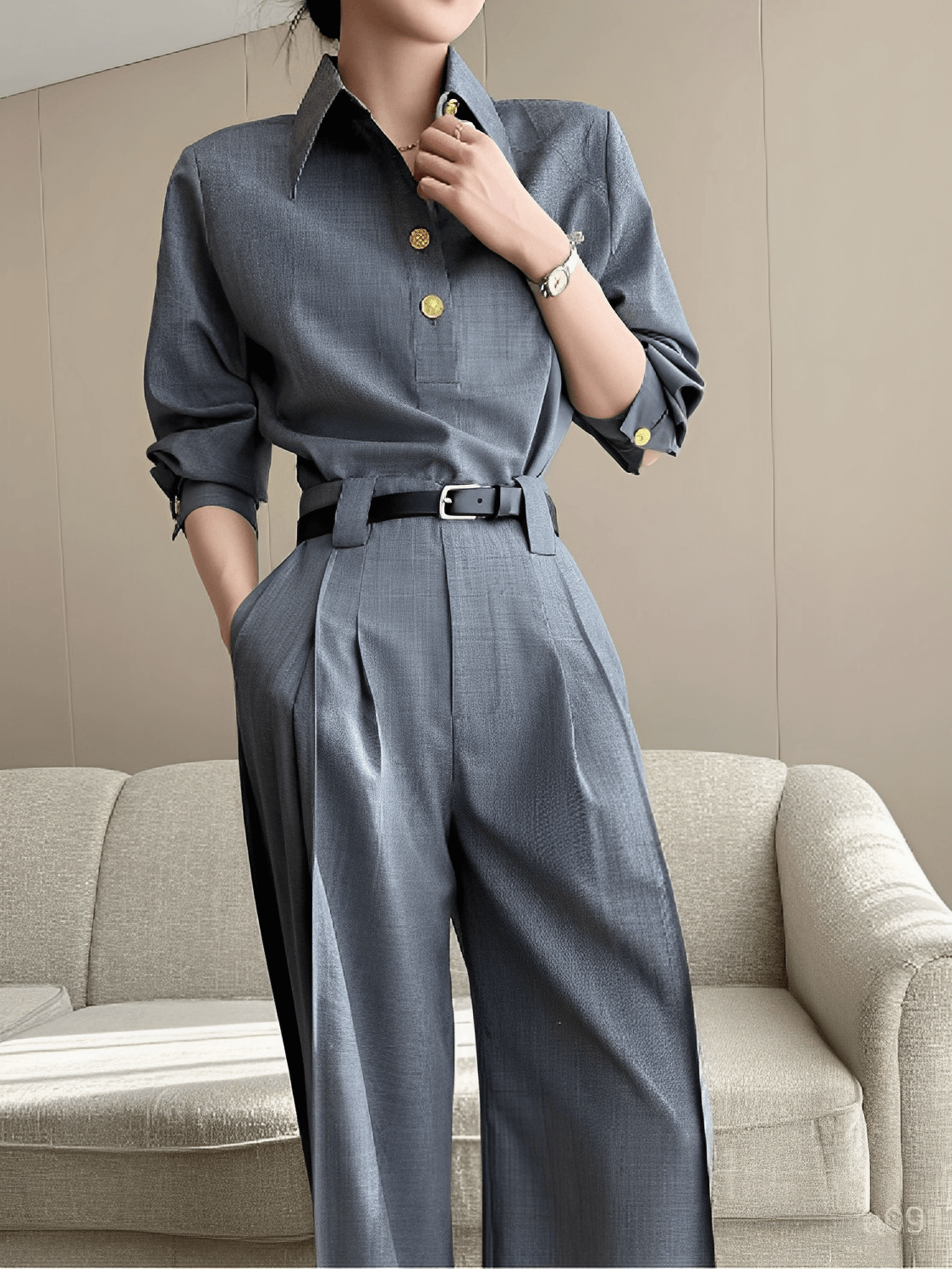 Calça Wide Leg Alfaiataria – Alyssa