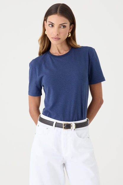 T-shirt Gola Redonda – Marinho