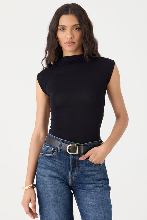 T-shirt Gola Alta Tricot – Preto