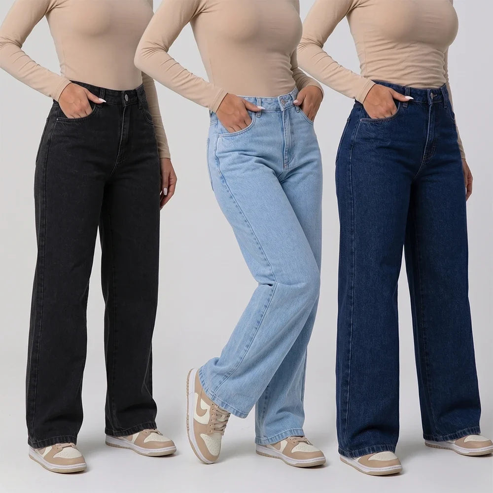 Calça Jeans Wide Leg - foto 12