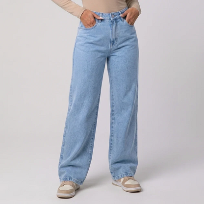 Calça Jeans Wide Leg - foto 1