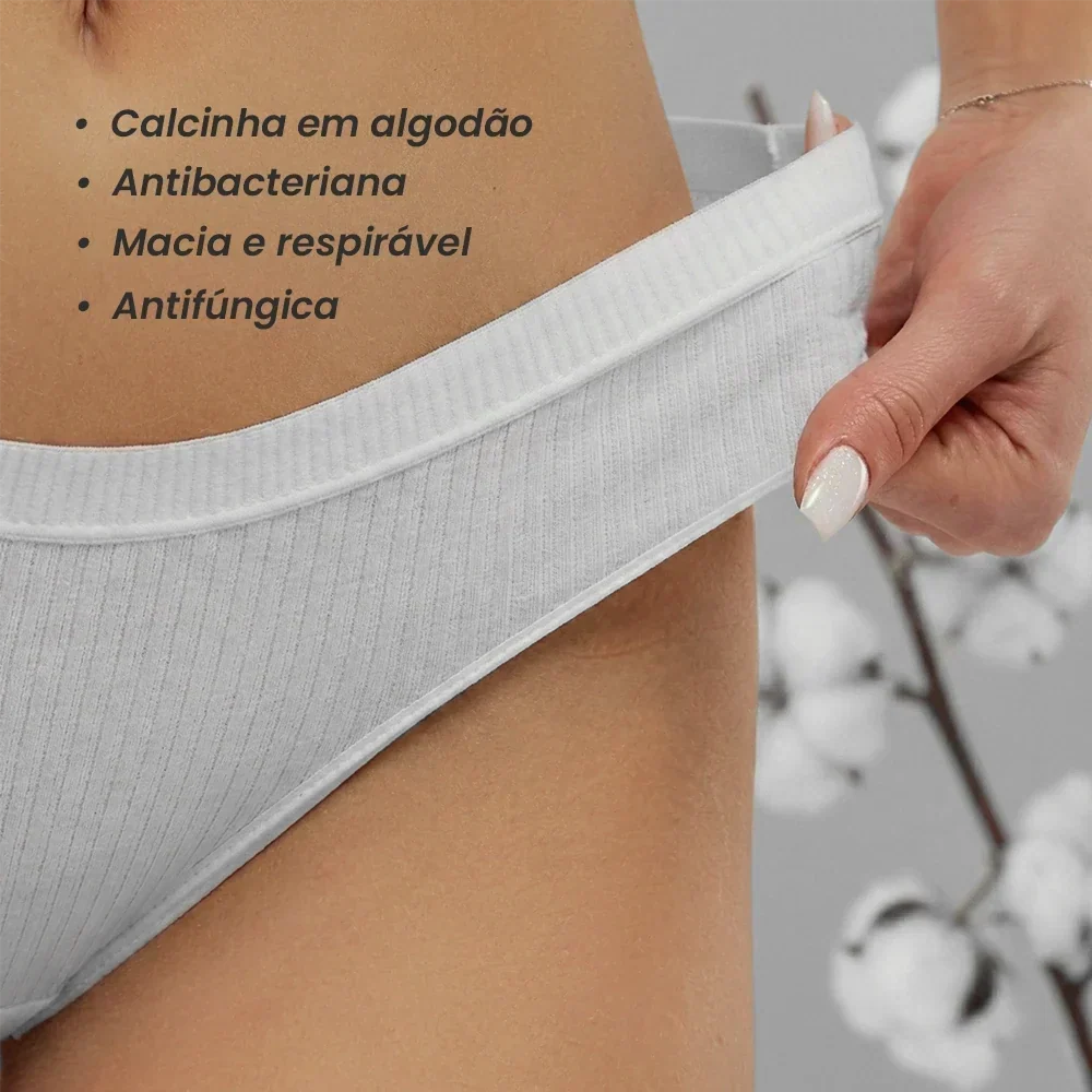 Kit 10 Calcinhas CottonConfort - Shop Mulher
