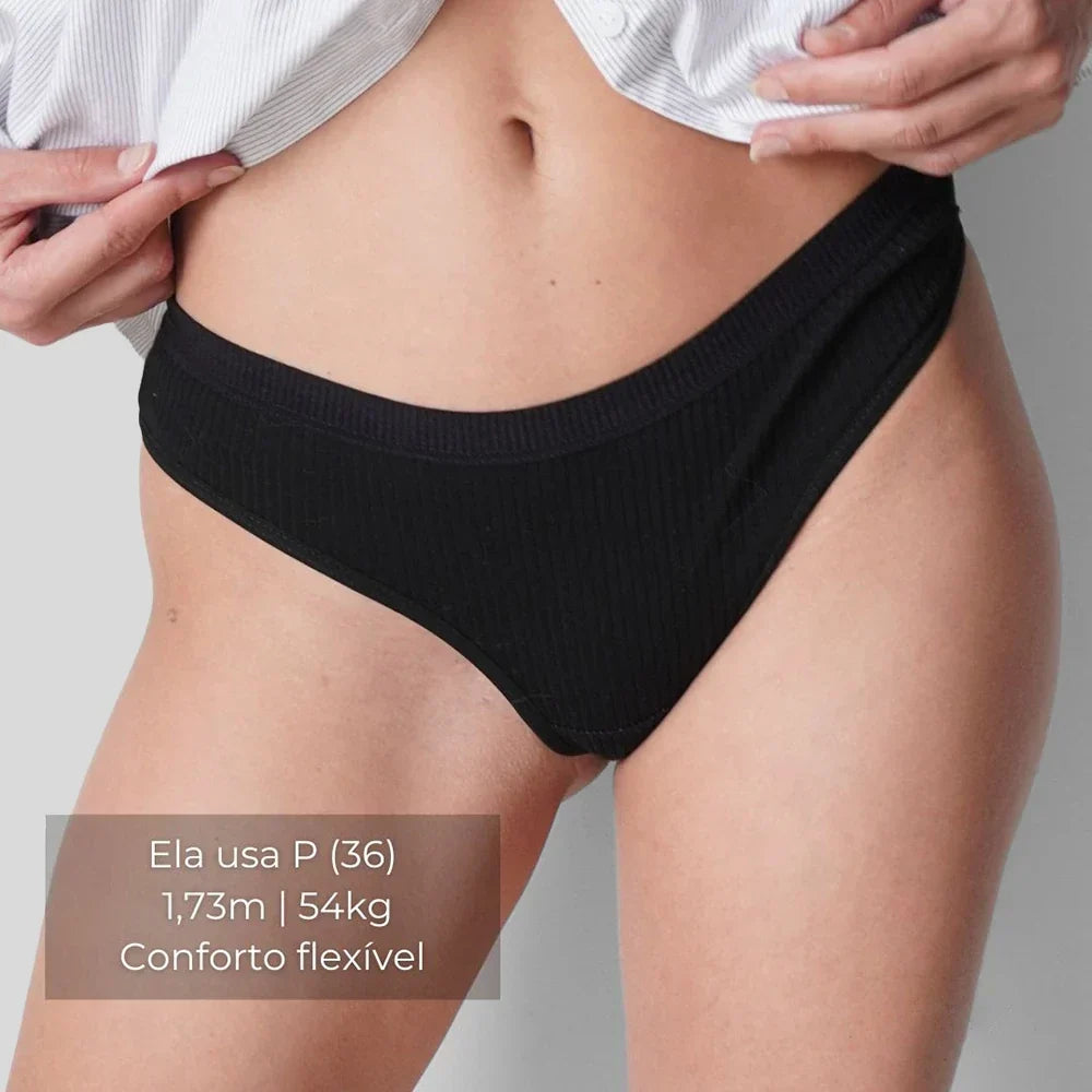 Kit 10 Calcinhas CottonConfort - Shop Mulher