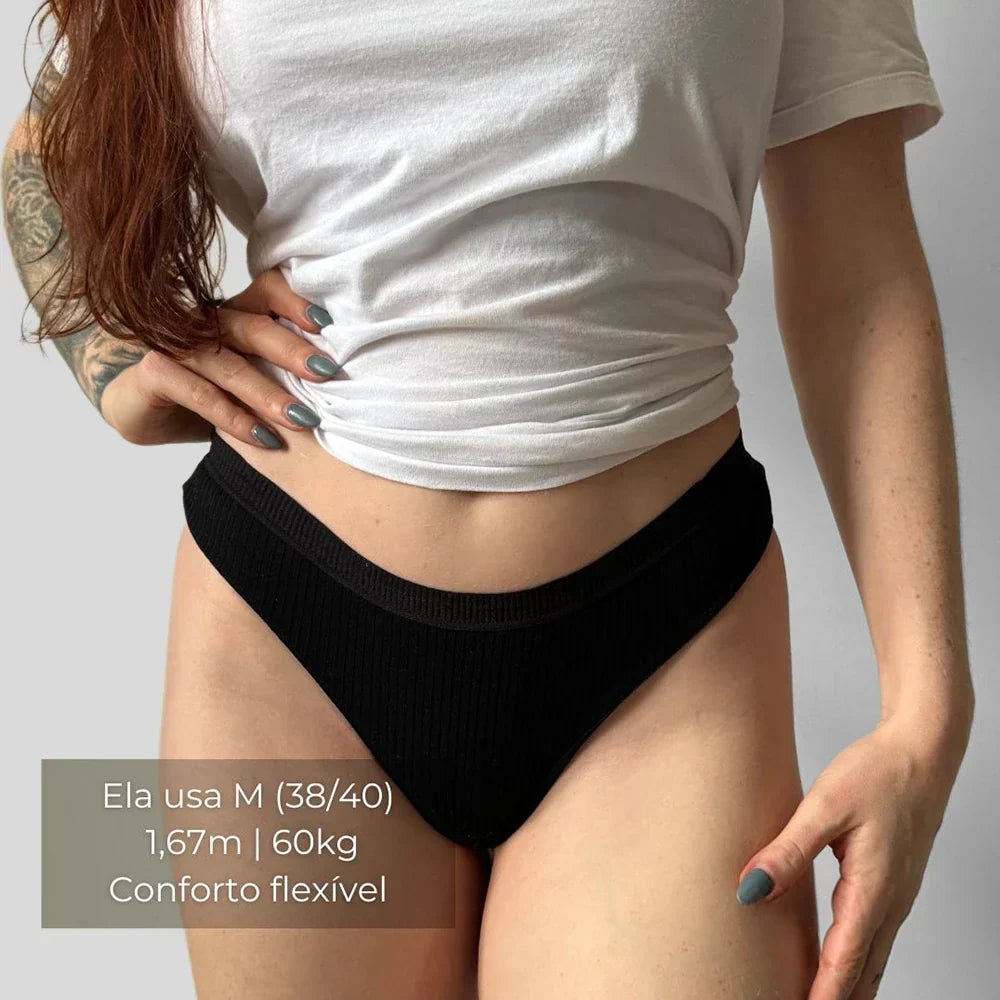 Kit 10 Calcinhas CottonConfort - Shop Mulher