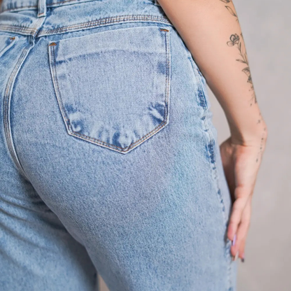 Calça Jeans Wide Leg - foto 8